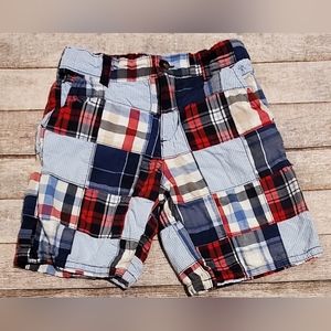 Janie & Jack Standout Sailor Boys Size 6 Patchwor Shorts